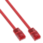 Preview: Patchkabel ultraflach -rot - 7m - cat6 - rj45