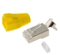 Preview: RJ45 Stecker gelb