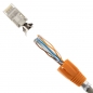 Preview: RJ45 Stecker orange