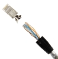 Preview: RJ45 Stecker schwarz