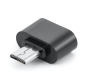 Preview: Mini USB-Adapter USB-A auf USB-micro schwarz