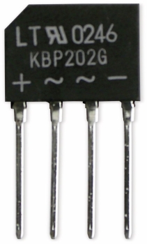 Flach-Brückengleichrichter 1,5A - 800 V