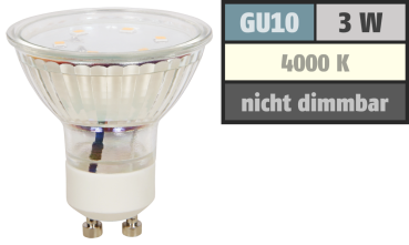 LED-Strahler GU10 neutralweiß
