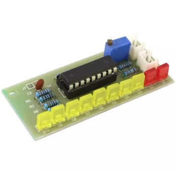 Elektronik,Bausatz,Pegelanzeige,Füllstand,VU,Meter,Aussteuerung,LED