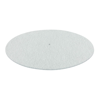 Plattentellerauflage, Slip Mat aus Filz - Dynavox weiss