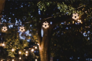 Fussball-Lichterkette LED - Effekte