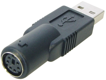 USB Typ A Stecker auf 6pol. Hosiden-Kupplung - Tastatur - Maus