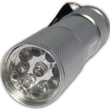 LED-Taschenlampe 9-Alu