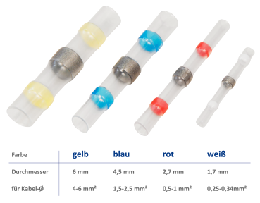 Lötverbinder Schrumpfen Set