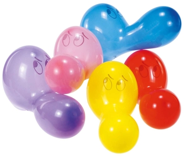 Große Luftballons "Lustige Nasen" - 5er Pack