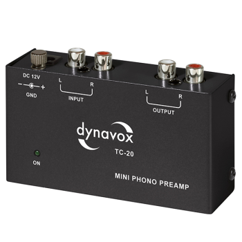 Dynavox Phono-Vorverstärker TC-20 - schwarz