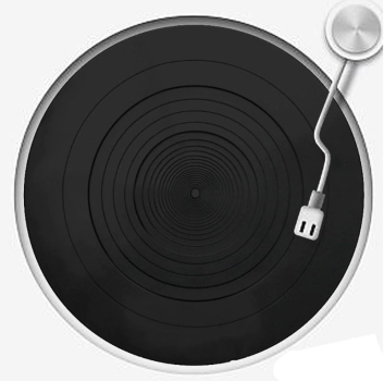 Plattenspieler Auflage - Slipmat - Plattenteller - Matte - Silikon