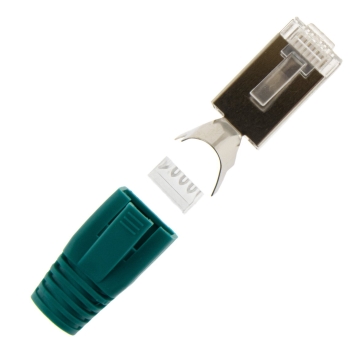 RJ45 Stecker grün