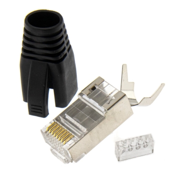 RJ45 Stecker schwarz