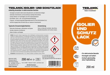 Teslanol Isolier- und Schutzlack Spray