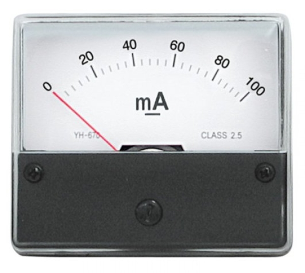 Einbauinstrument 100mA