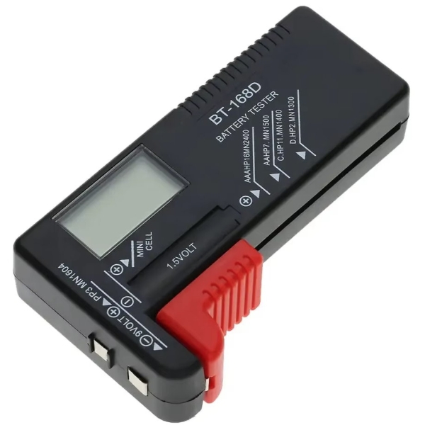 Batterietester, Batterien, digital, Messgerät, Tester, Prüfer, Prüfgerät