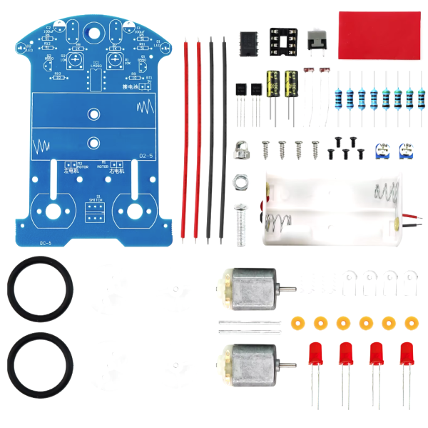 Bausatz,Fahrzeug,Auto,Platine,Roboter,selbstfahrend,DIY,Löten