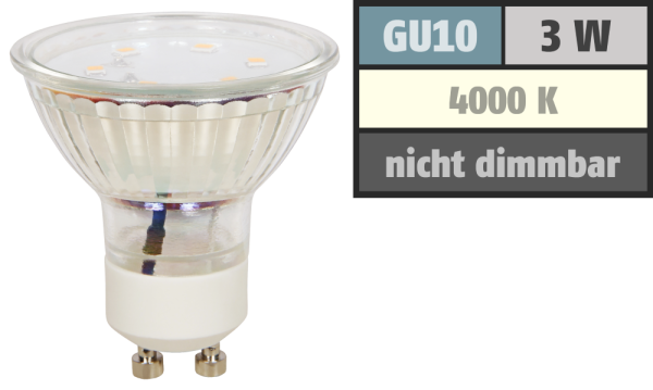 LED-Strahler GU10 neutralweiß