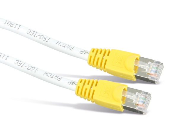 Cat 5 Kabel gelb