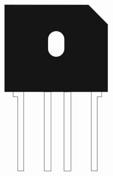 Brückengleichrichter - 3A - 600V