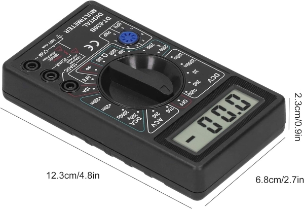 Digital,Multimeter,Messgerät,DT-830,Transistor,Diode,Überlastschutz