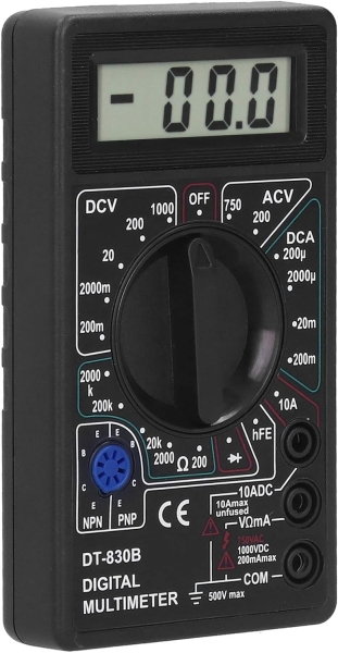 Digital,Multimeter,Messgerät,DT-830,Transistor,Diode,Überlastschutz