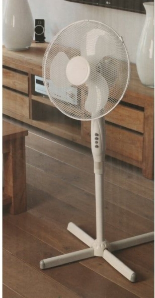 Standventilator mit Fuß, schwenkend, 40 cm Durchmesser