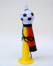 Fußballtröte,Fussball,Troete,Fanfare,Hupe,Deutschland,Farben,schwarz,rot,gold