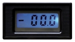 LCD Panel-Meter blau