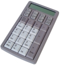 Numerische Tastatur - Zahlenblock - Notebook - Rechnerfunktion