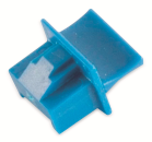 RJ-45 Staubschutz, blau